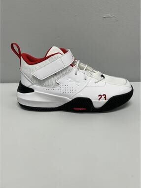 Jordan Stay Loyal 2 (PS) White/Black/University Red Preschool Sneakers